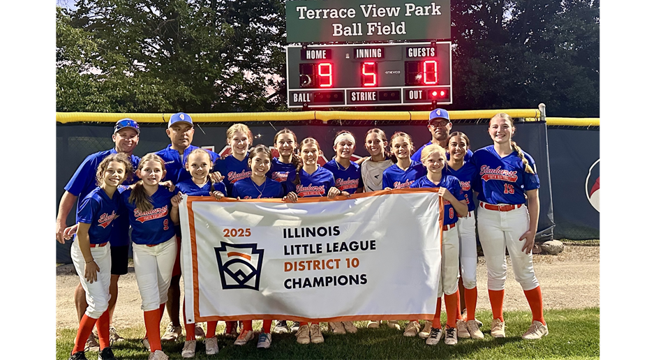 12u Little League Softball - District Champs